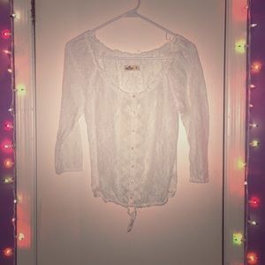 Hollister Lace Top